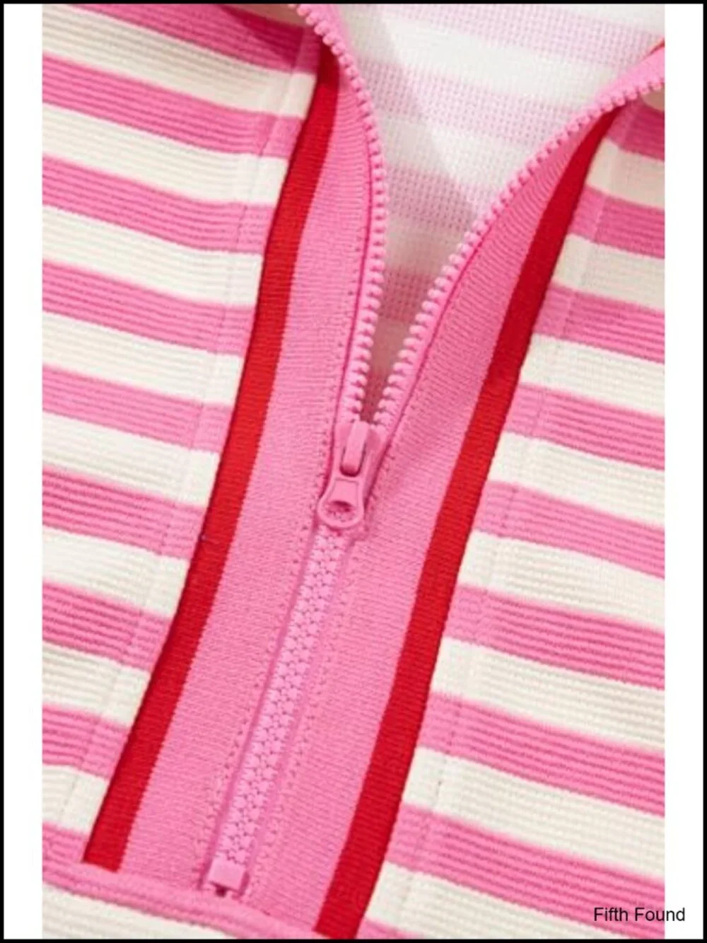 Contrast Striped 2 Piece Skirt Set - Sleeveless Zip Tank & Mini Skirt